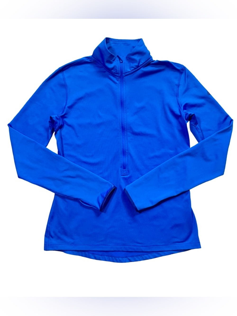 Nike Pro Dri-Fit Blue Half Zip Pullover Jacket Size Large
